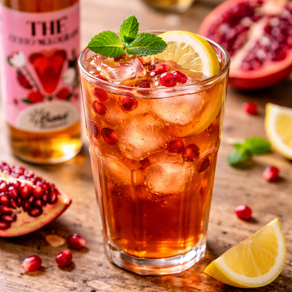 Thé noir à la grenade de Sicile